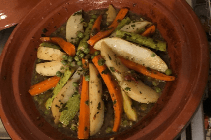 Tajine boeuf legume